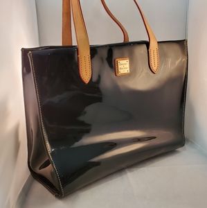 Patent Black Dooney Bourke Bag